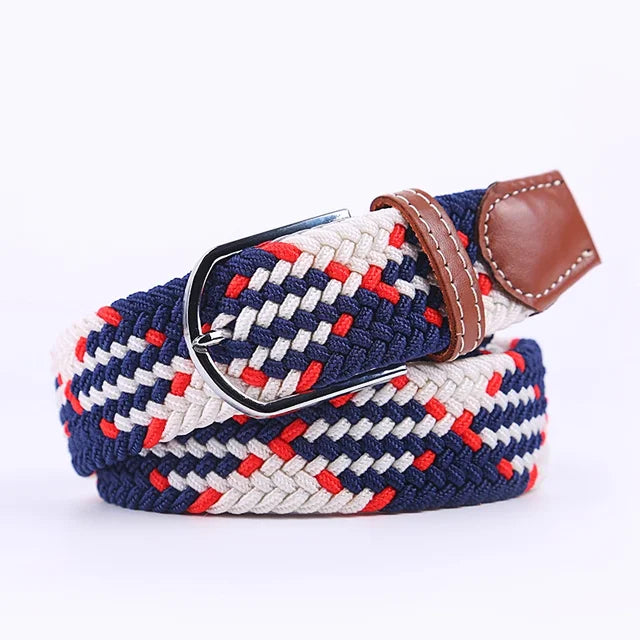Curea elastică casual multicoloră — confort flexibil și extensibil