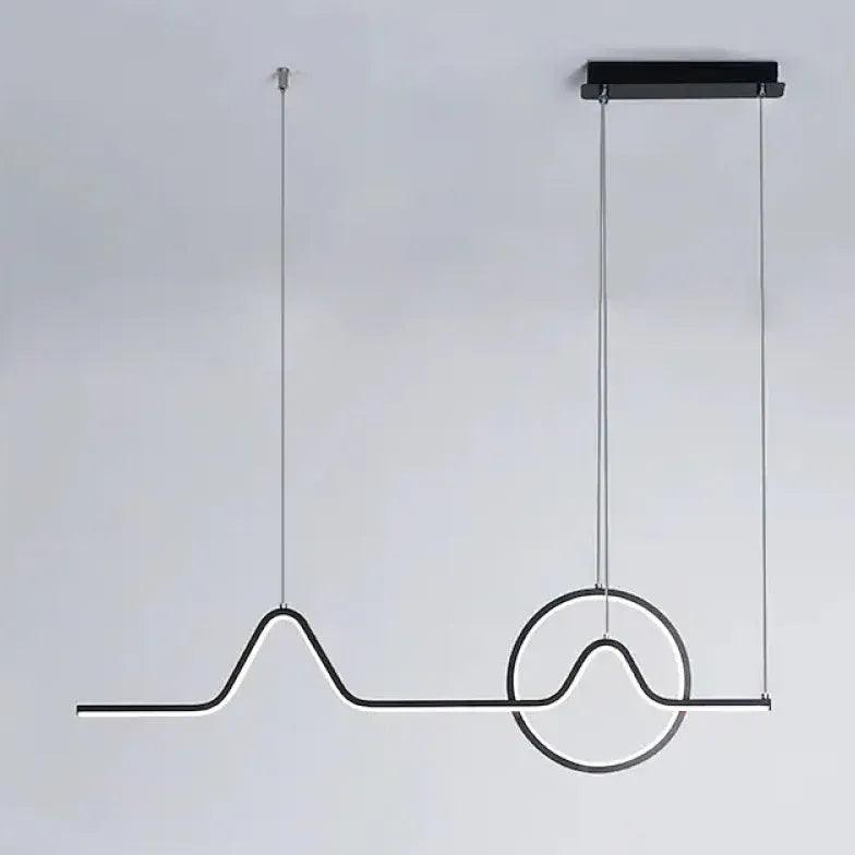 Suspension linéaire moderne minimaliste pour cuisine | boxzora