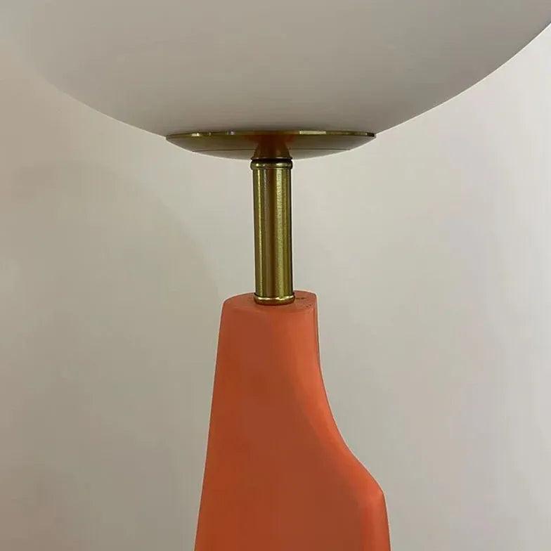 Minimalistyczna podłogowa lampa kulista w stylu górskim do salonu | boxzora