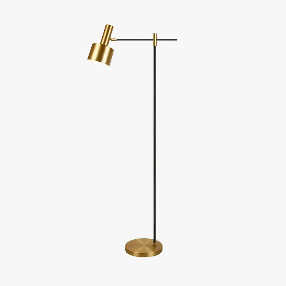 Nowoczesna klasyczna metalowa lampa podłogowa do salonu | boxzora