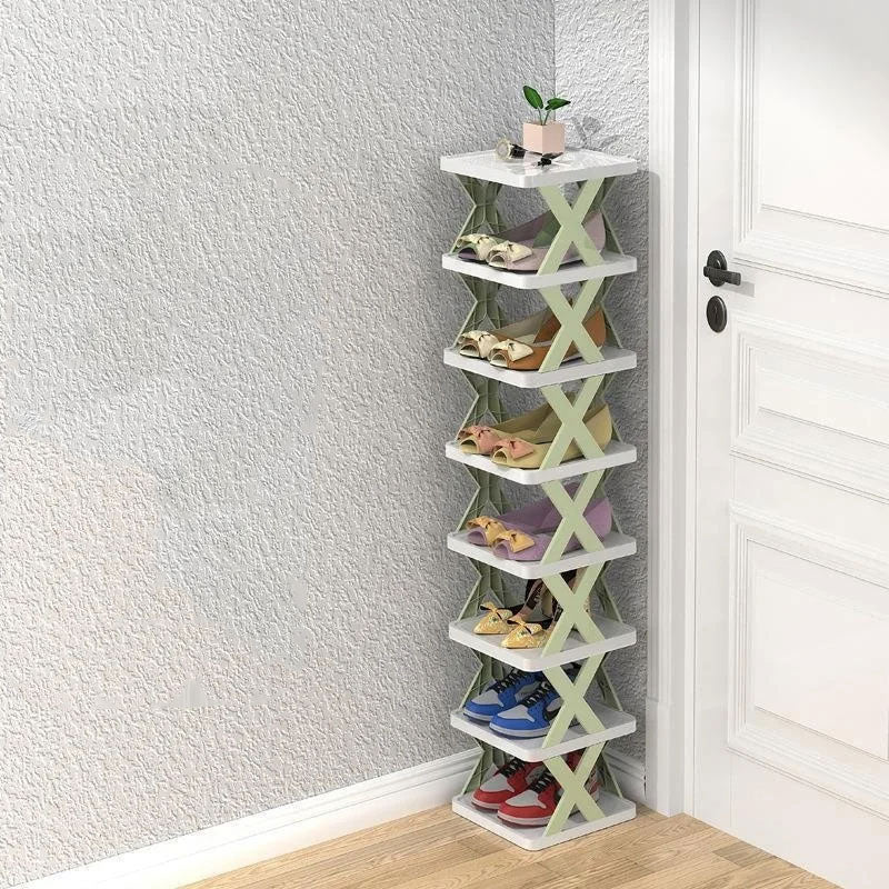 Space-Saving Shoe Rack — Modern Minimalist Design