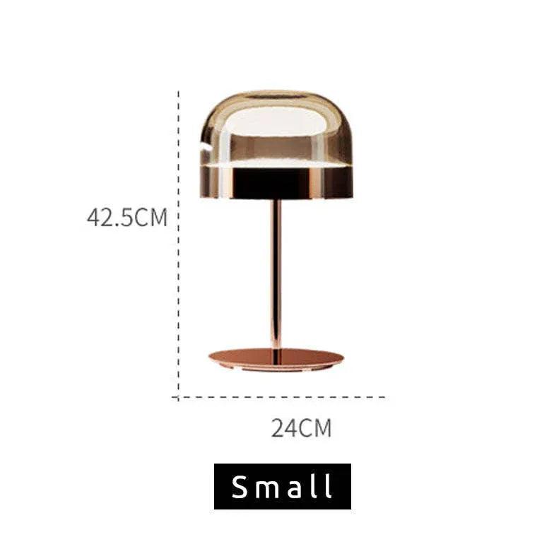 Moderne Scandinavische LED-glazen tafellamp | boxzora