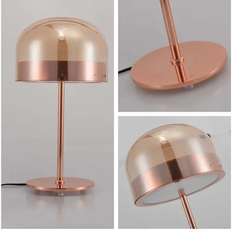 Moderne Scandinavische LED-glazen tafellamp | boxzora