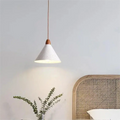 Candeeiro suspenso japonês em estilo creme para mesa de cabeceira | boxzora
