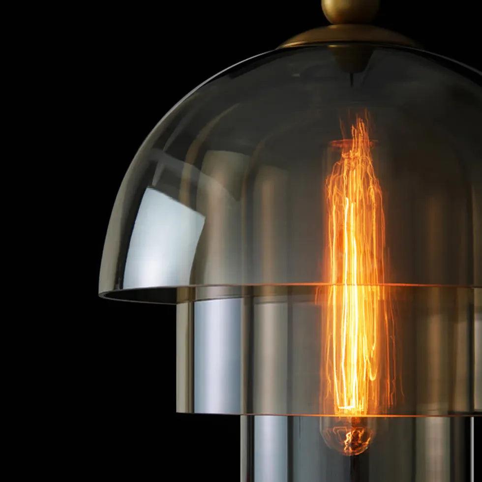 Modern Multi-Layer Glass Pendant Lighting for Dining Room | boxzora