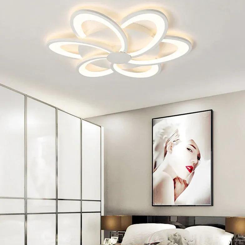 Plafonnier LED en forme de fleur pour chambre | boxzora