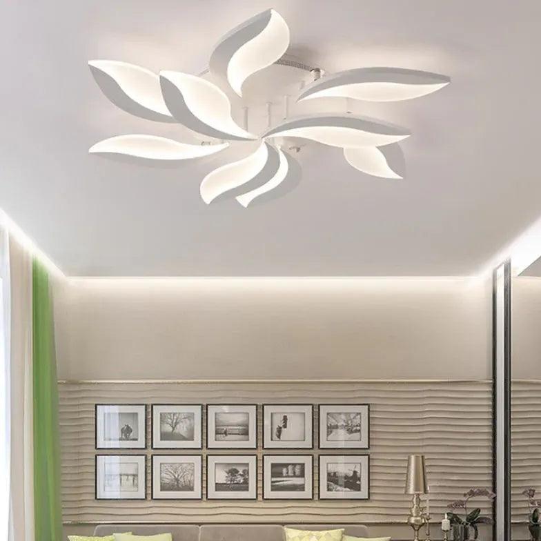 LED-loftlampe i akryl i enkel stil til stuen | boxzora