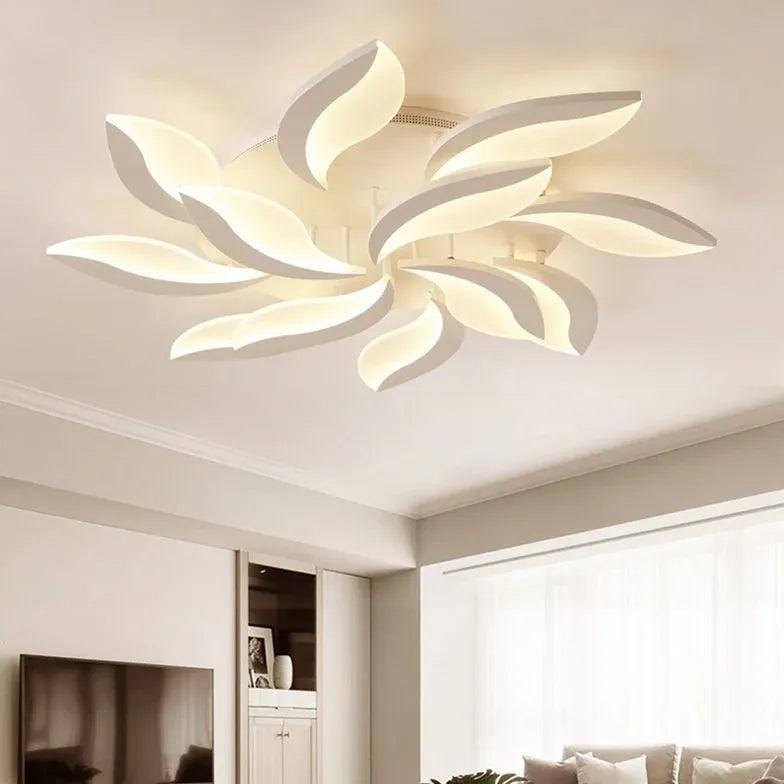LED-loftlampe i akryl i enkel stil til stuen | boxzora