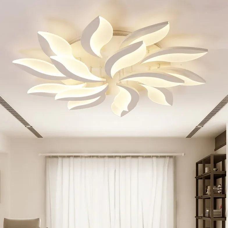 LED-loftlampe i akryl i enkel stil til stuen | boxzora