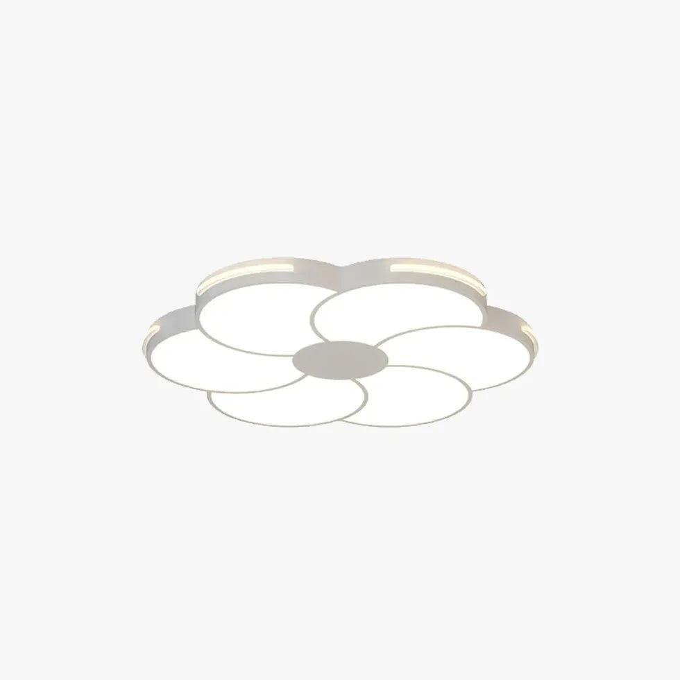Moderne LED-blomstret loftlampe til soveværelset | boxzora