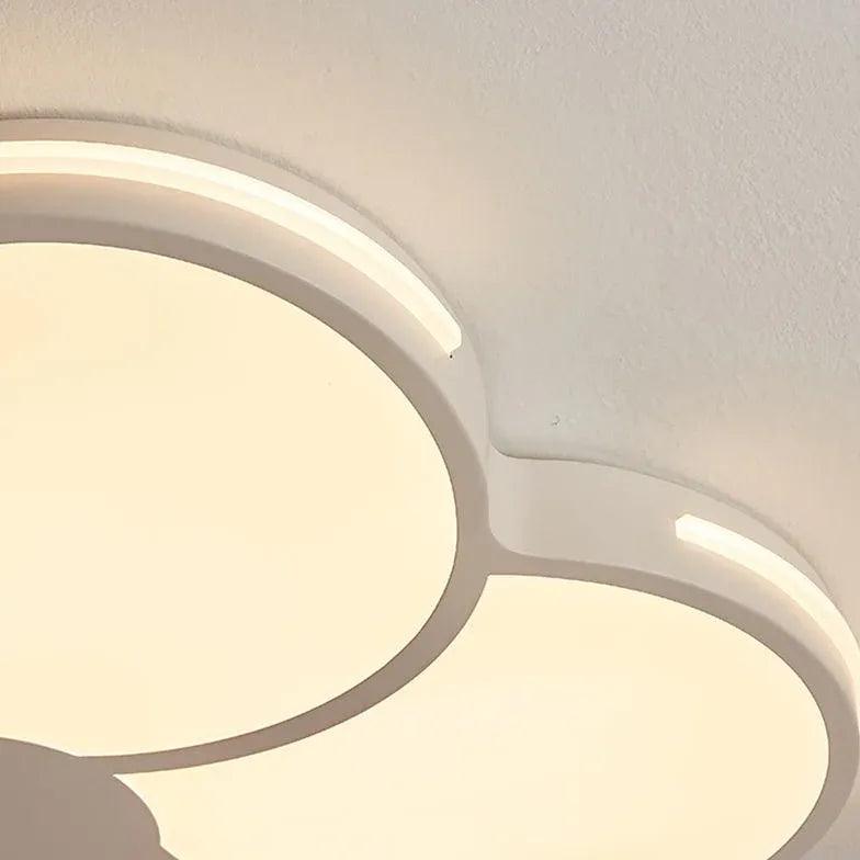 Moderne LED-blomstret loftlampe til soveværelset | boxzora