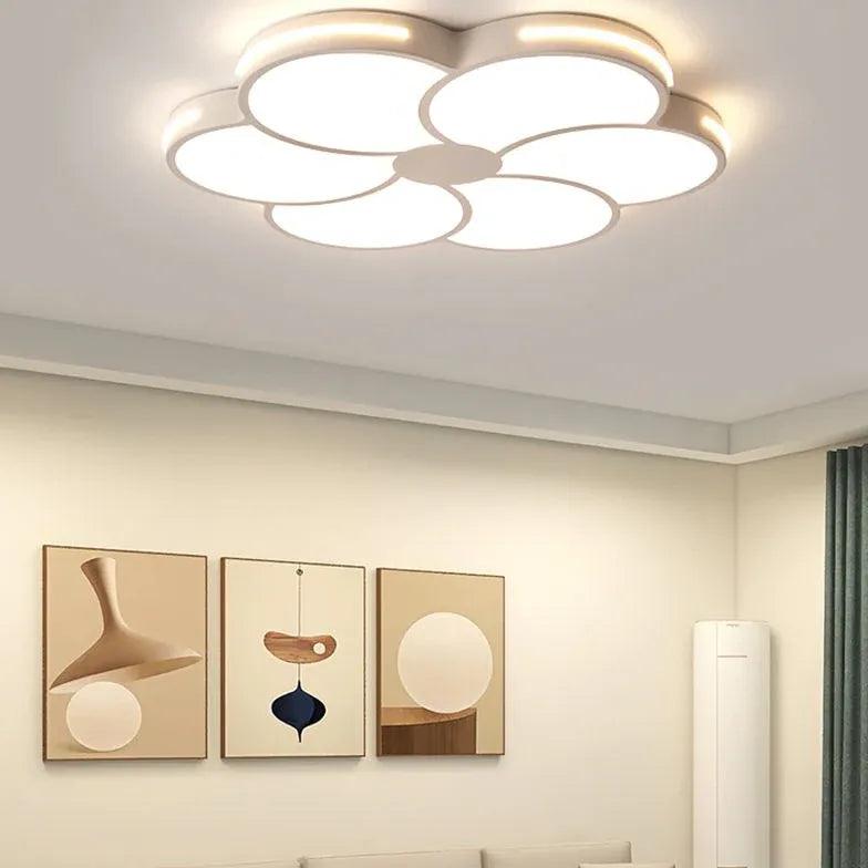 Modern LED Flower Ceiling Light for Bedroom | boxzora