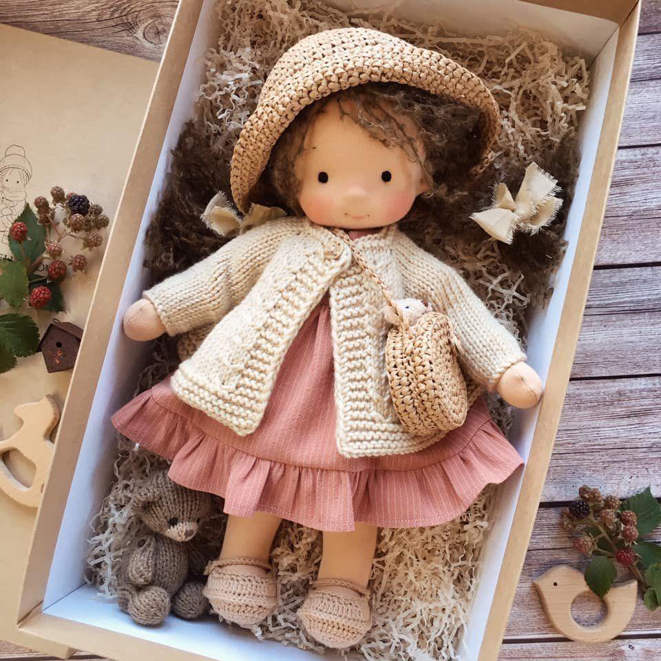 Soft Handmade Plush Waldorf Companion Doll