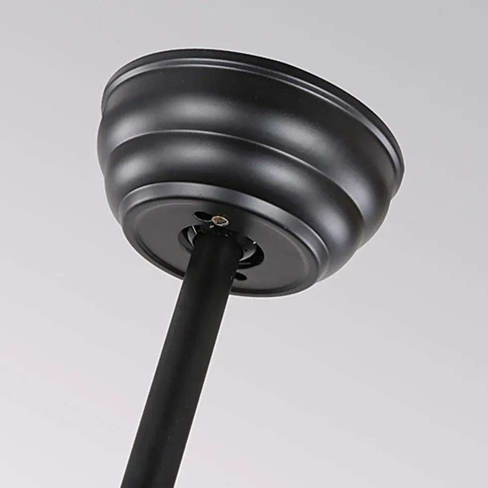 Lámpara de techo moderna con ventilador silencioso de metal para la sala de estar | boxzora