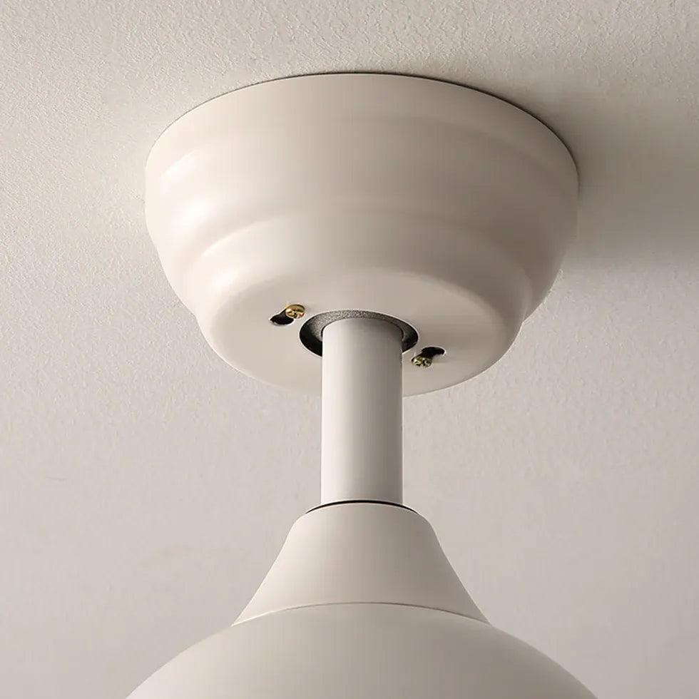 Ventilador de techo con luz LED de madera maciza nórdica | boxzora