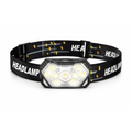 USB Rechargeable LED Sensor Headlamp — Hand-Gesture Controls, 3 Brightness Levels