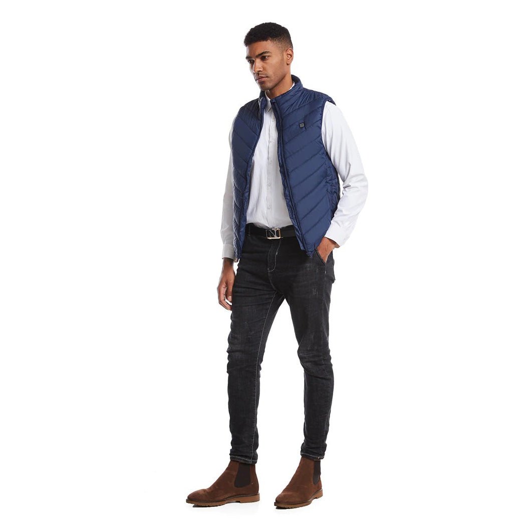 Gilet riscaldato idrorepellente — Strato leggero da 11.3 once