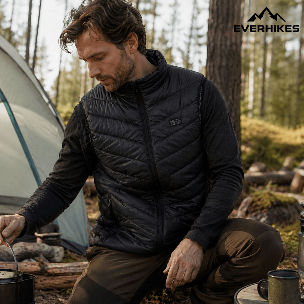 Gilet riscaldato idrorepellente — Strato leggero da 11.3 once
