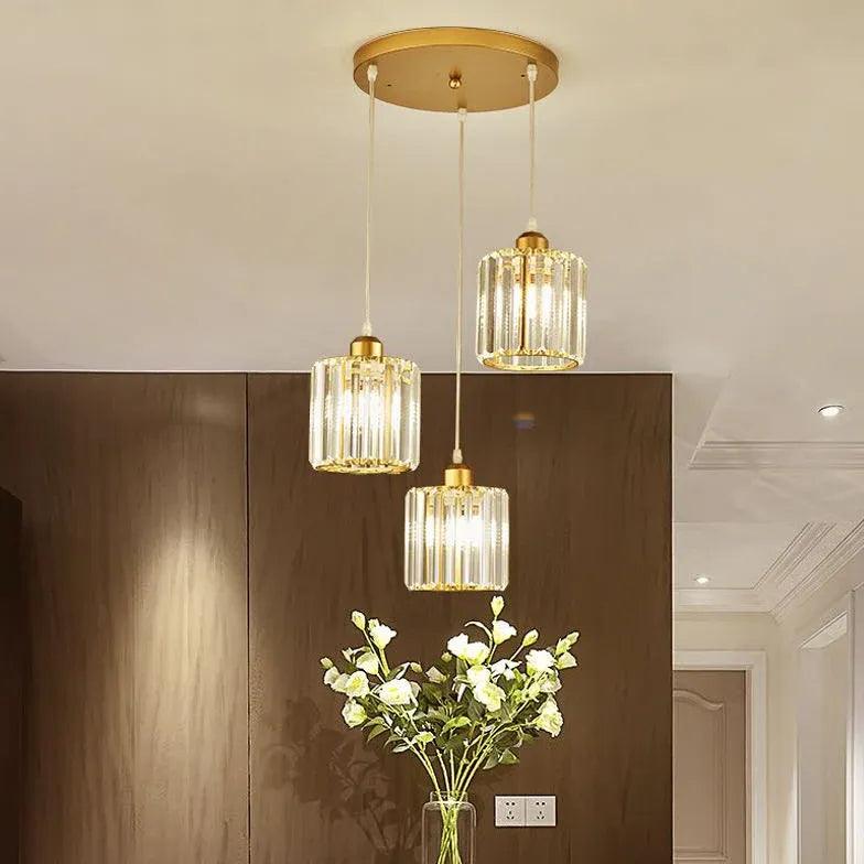 Hanglamp van kristalglas in Nordic Black Design | boxzora
