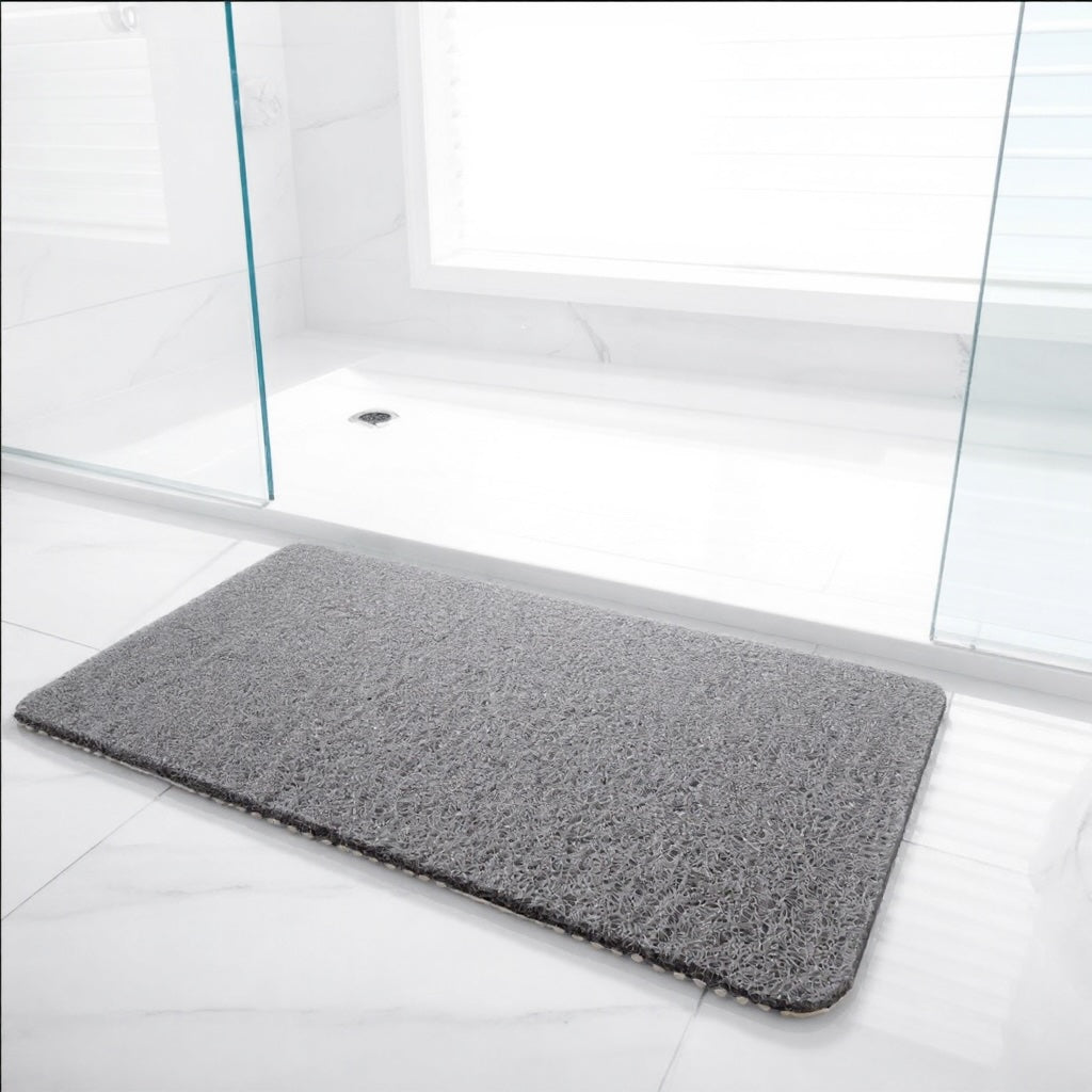 Non Slip Shower Mat — Soft Texture Surface, Efficient Water Drainage, Anti-Skid Backing