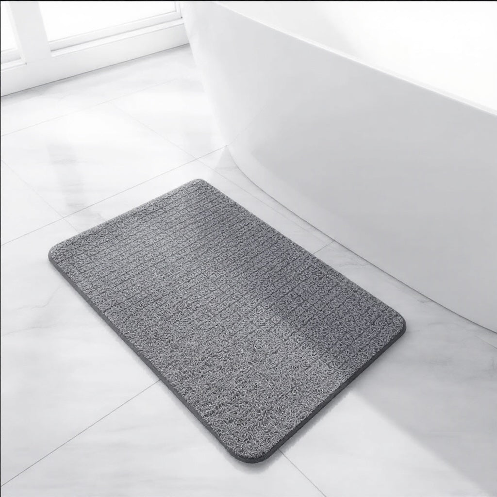 Non Slip Shower Mat — Soft Texture Surface, Efficient Water Drainage, Anti-Skid Backing