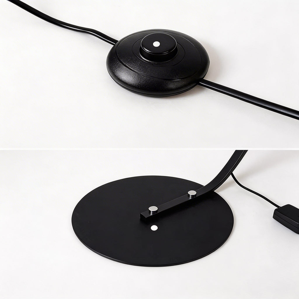 Modern Adjustable Metal Floor Lamp — Extendable Pole Design