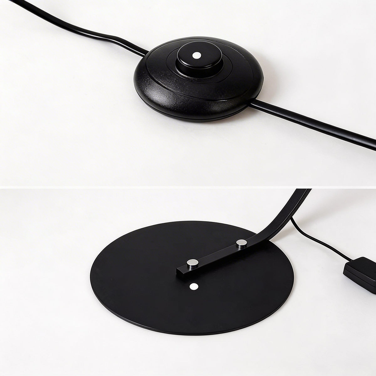 Modern Adjustable Metal Floor Lamp — Extendable Pole Design