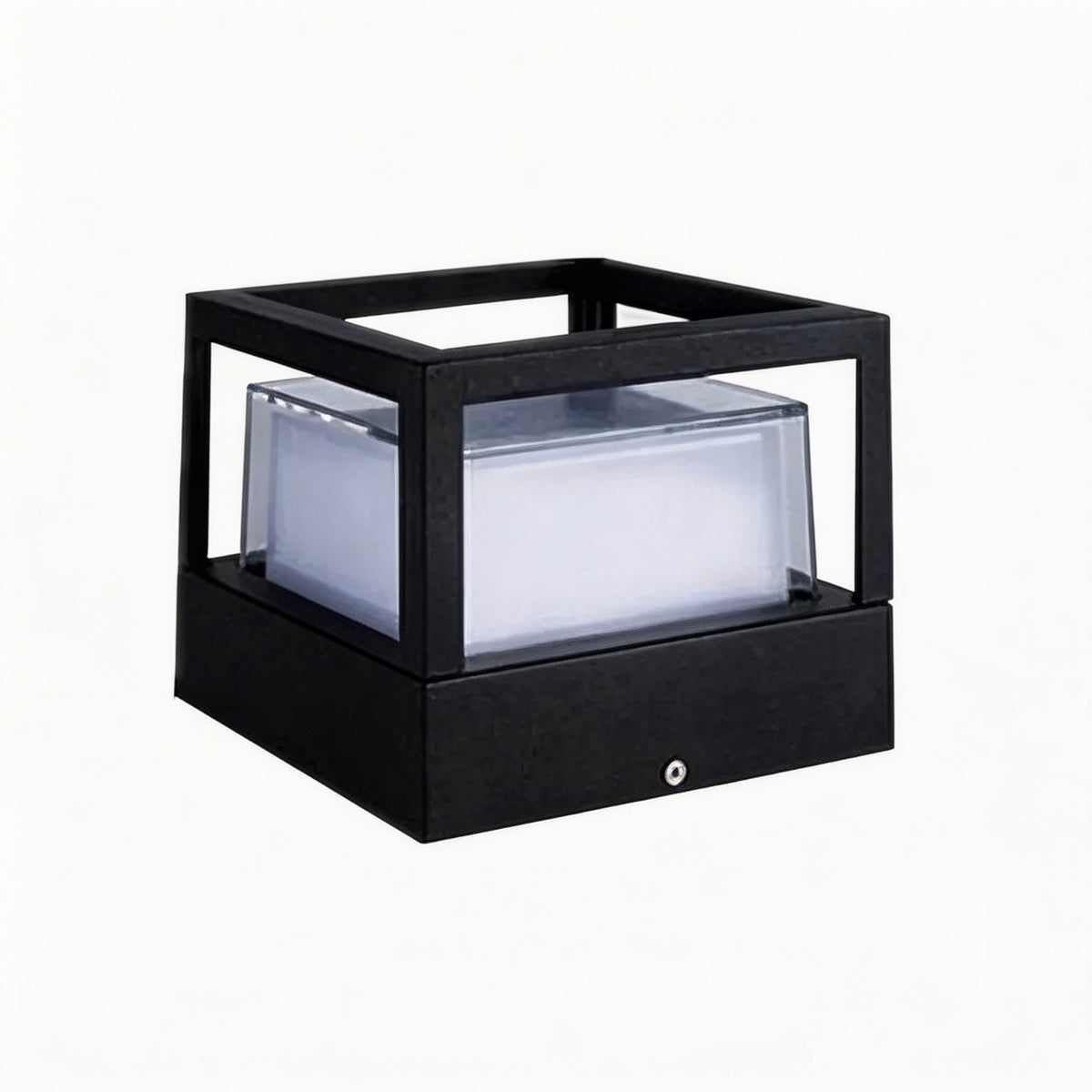 Vattentät modern väggmonterad pelarlampa i aluminium — 7 W LED-utomhusarmatur