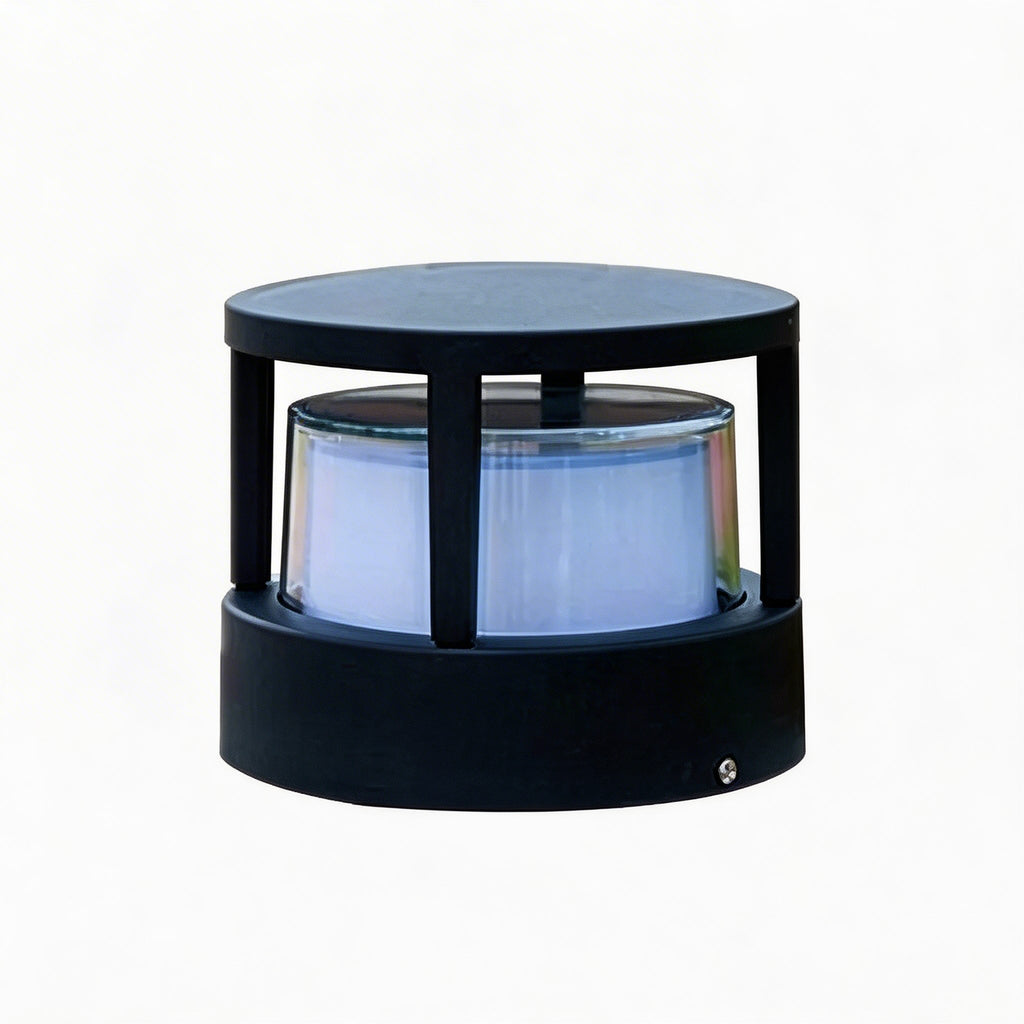 Vattentät modern väggmonterad pelarlampa i aluminium — 7 W LED-utomhusarmatur