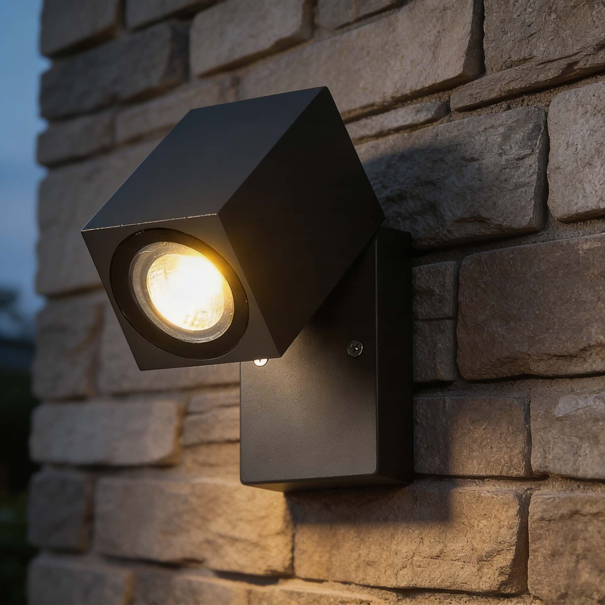 Lampă de perete pliabilă pentru exterior — LED de 5W, corp impermeabil din aluminiu