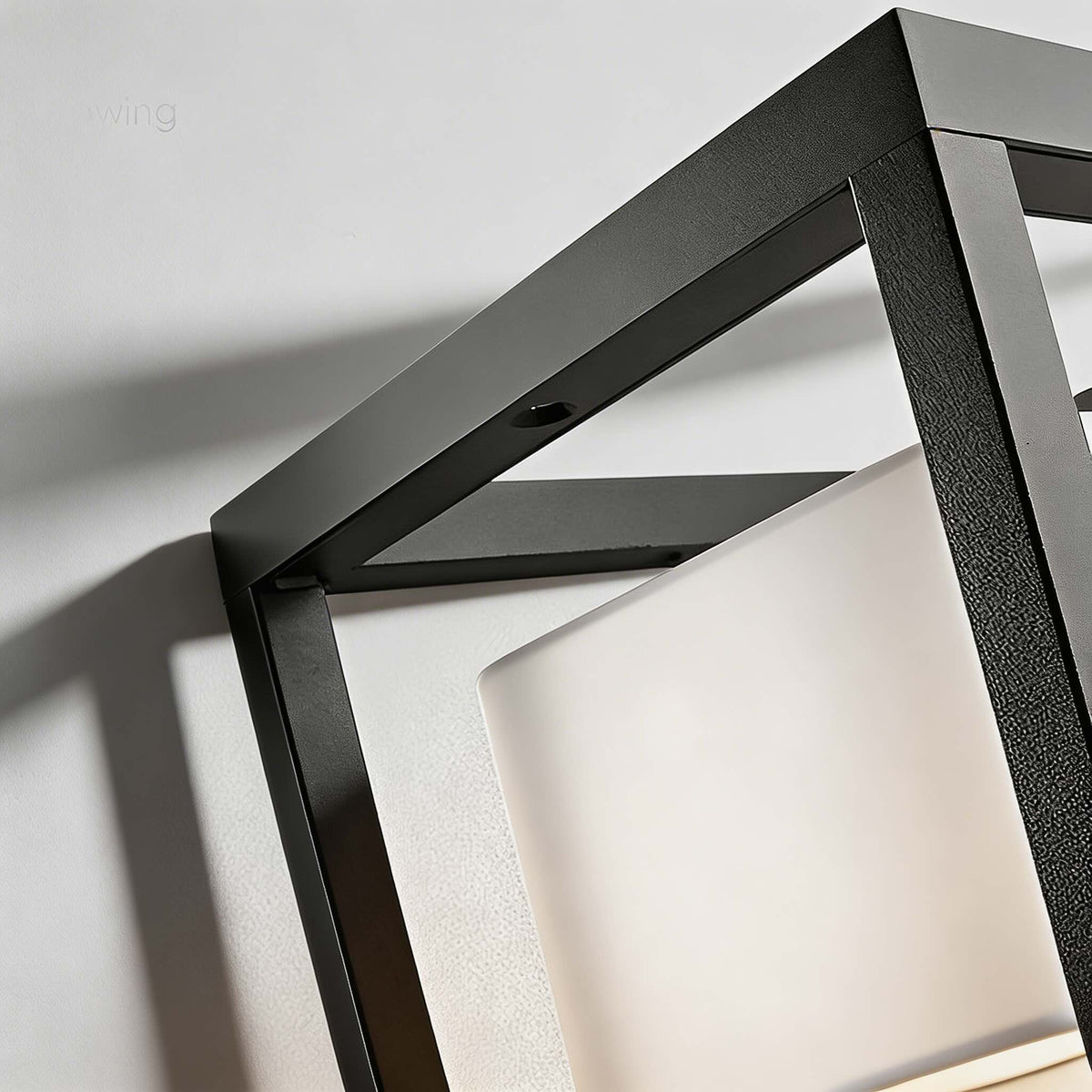 Modern soldriven LED-pedestallampa — vattentät, modern design