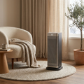 Portable Vertical Electric Heater — Modern 2000W PTC Technology, Remote Control