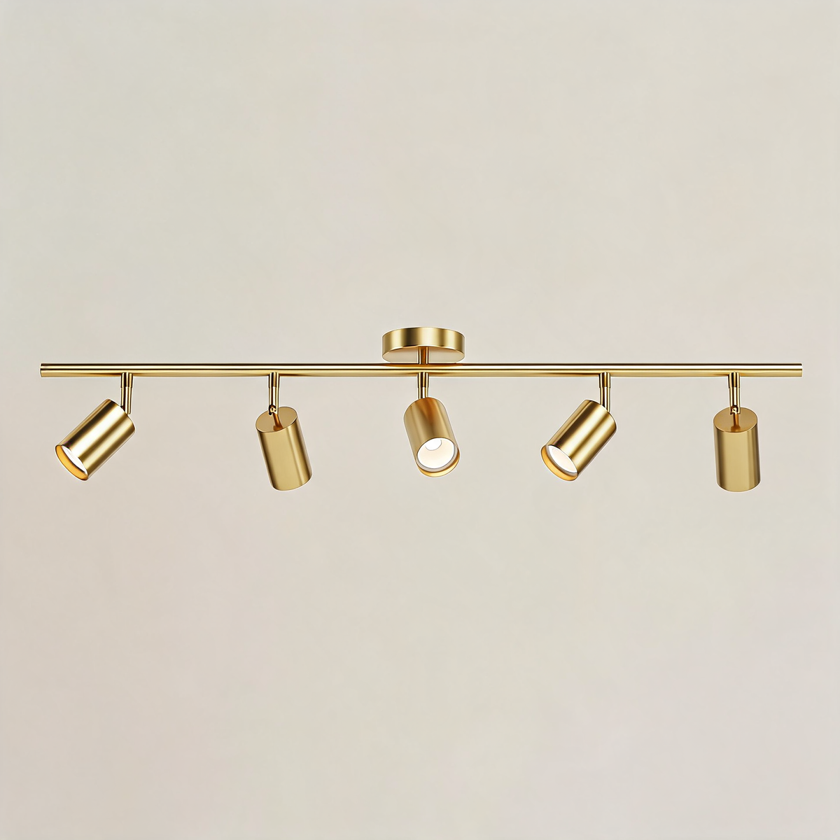Justerbar loftlampe til planforsænket montering, moderne metalpendel, justerbare spotlamper
