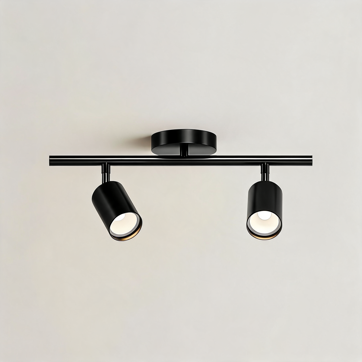 Justerbar loftlampe til planforsænket montering, moderne metalpendel, justerbare spotlamper