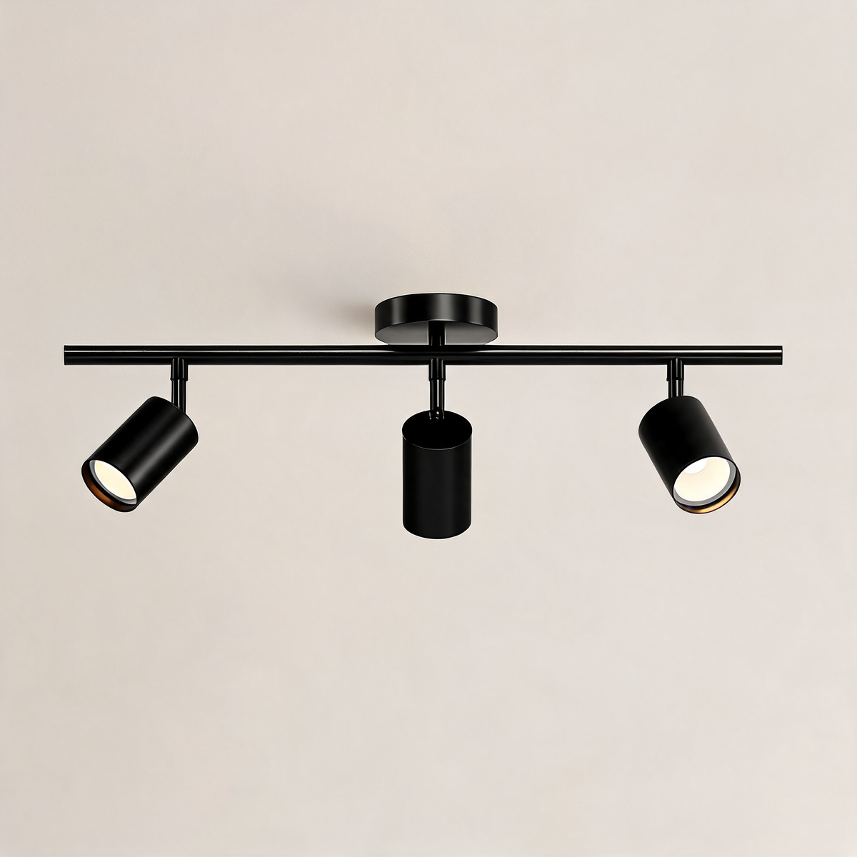 Justerbar loftlampe til planforsænket montering, moderne metalpendel, justerbare spotlamper