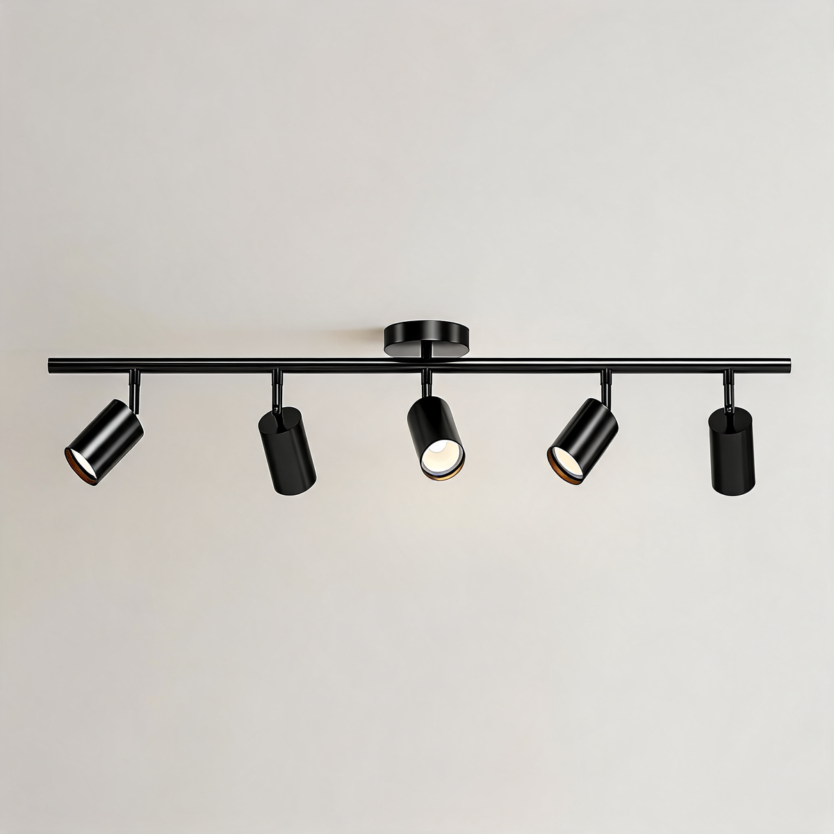 Justerbar loftlampe til planforsænket montering, moderne metalpendel, justerbare spotlamper