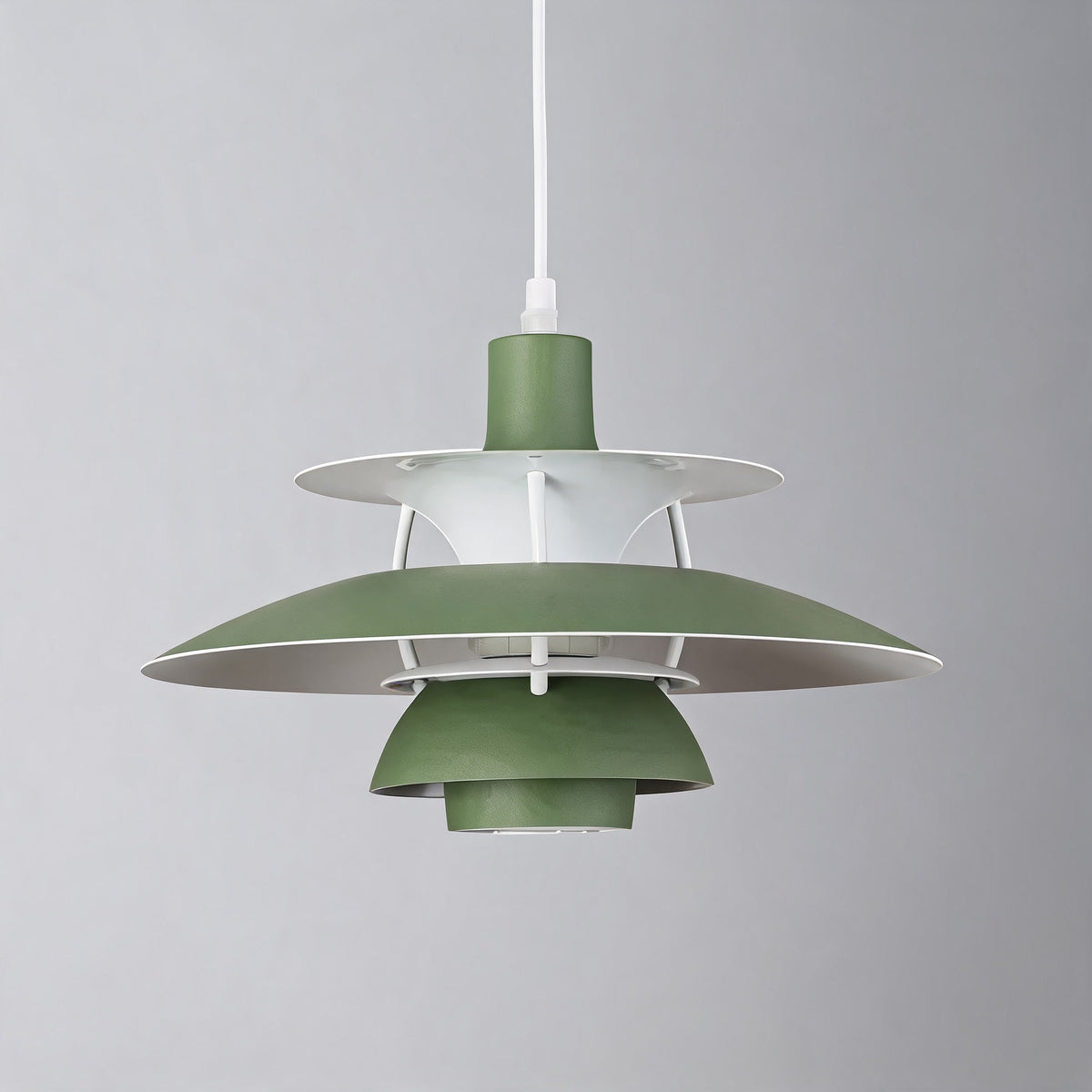 Moderne metalpendellampe — LED-hængelampe med 1 lys, 110V-240V