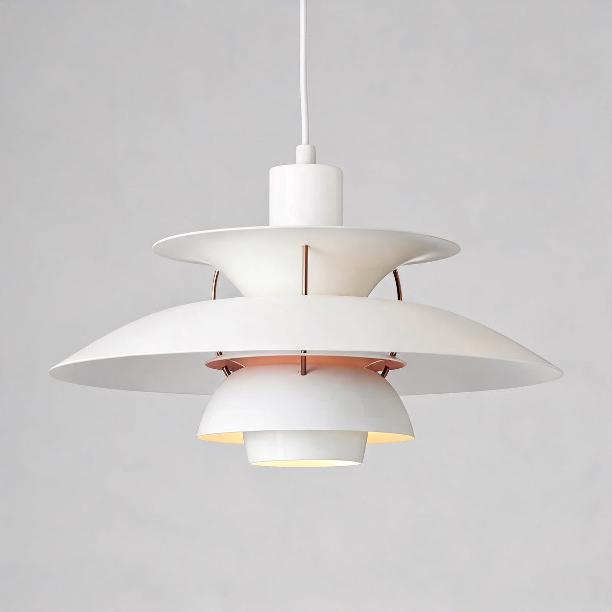 Moderne metalpendellampe — LED-hængelampe med 1 lys, 110V-240V