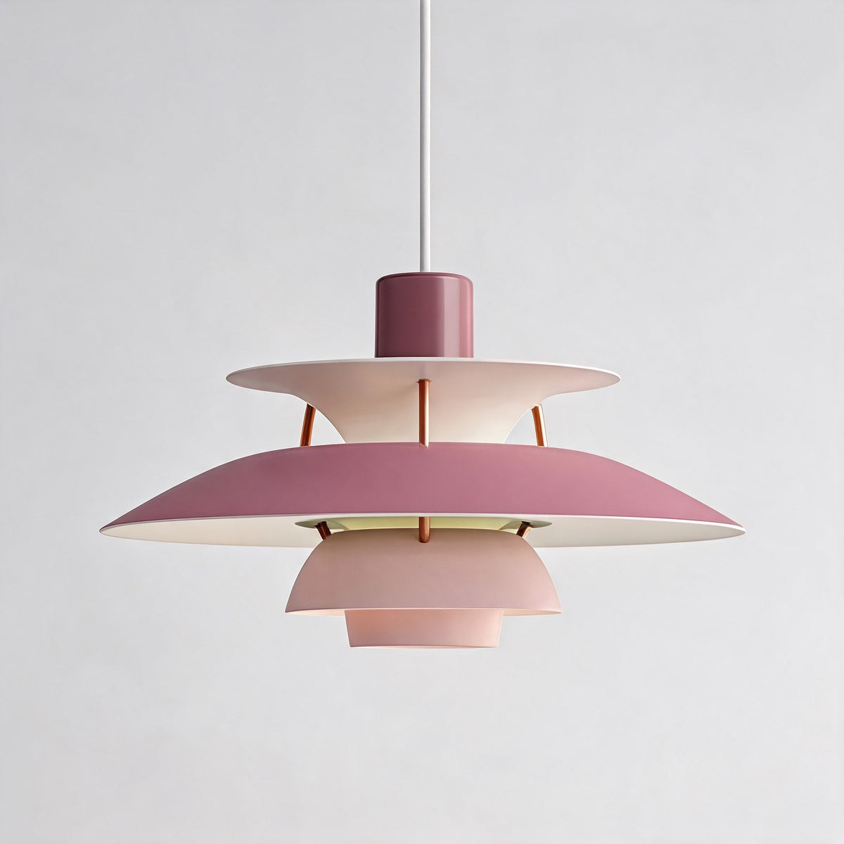 Moderne metalpendellampe — LED-hængelampe med 1 lys, 110V-240V