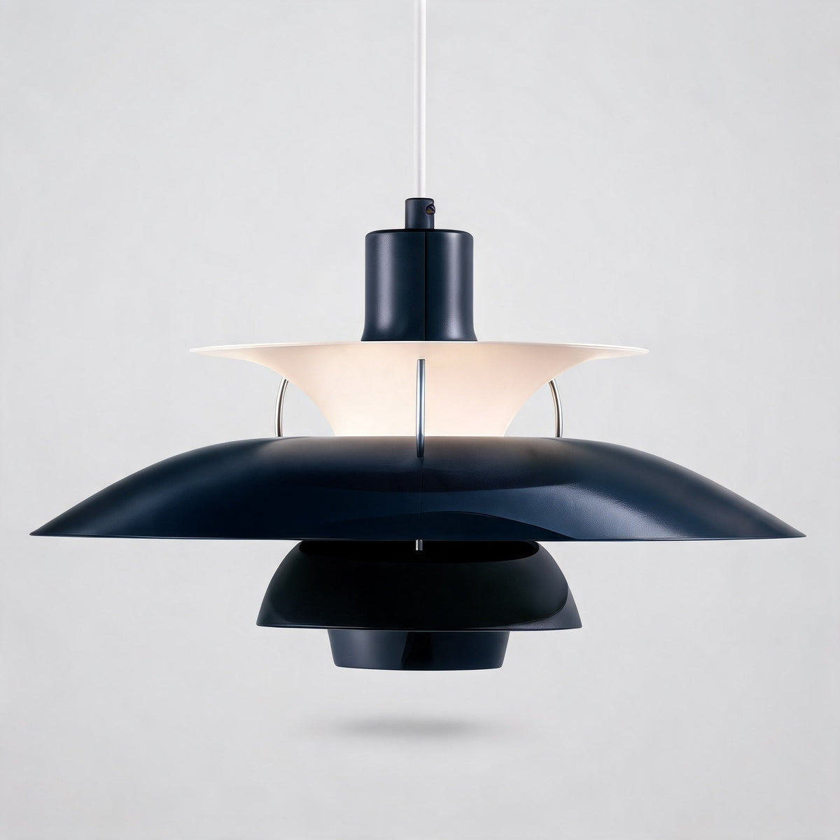 Moderne metalpendellampe — LED-hængelampe med 1 lys, 110V-240V