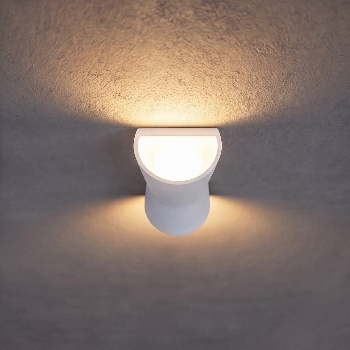 Modern Outdoor LED Wall Lantern — Waterproof Metal and Acrylic Frame