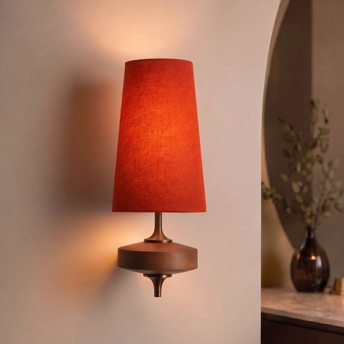 Verstellbare LED-Wandleuchte aus Metall – schwenkbarer Kopf, moderne Oberfläche