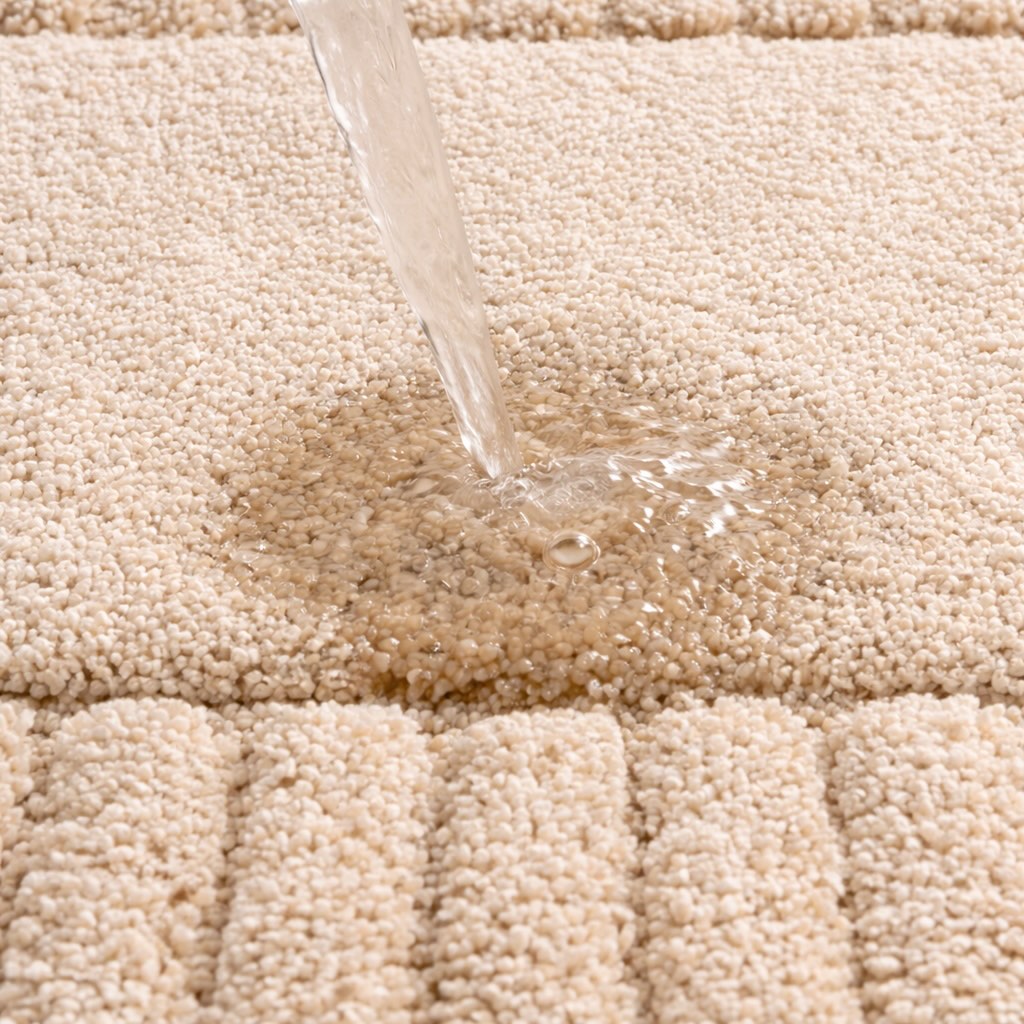 Modern Stripe Bath Mat — Quick Drying, Non-Slip, Soft Flocked Surface