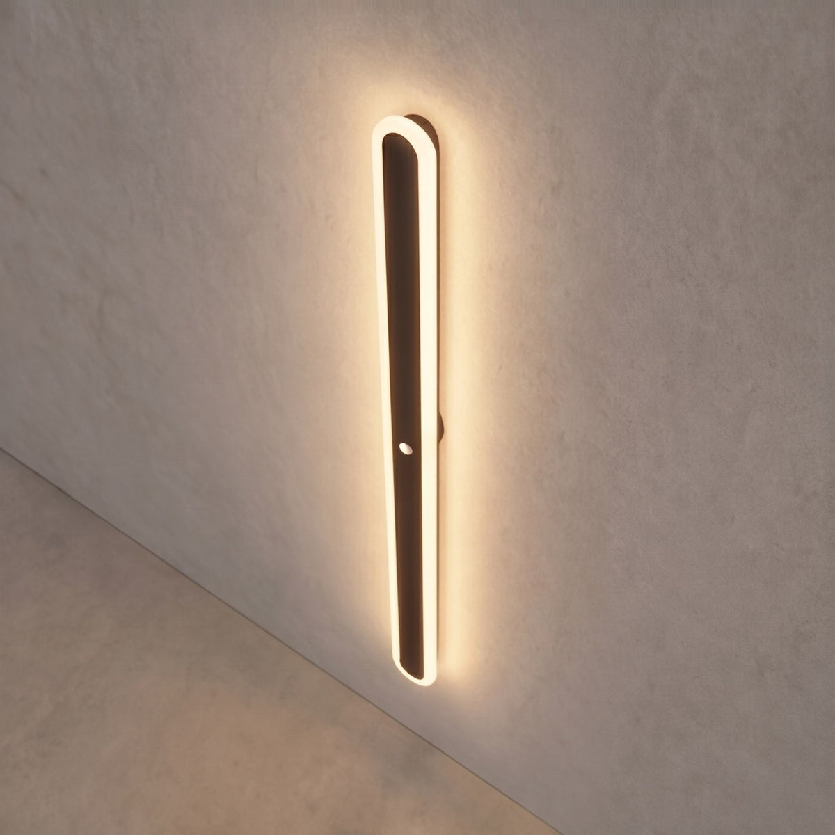 Modern Minimalist Metal Wall Lamp — IP65 Weatherproof Dimmable LED Light, Wall Mounted Outdoor Fixture