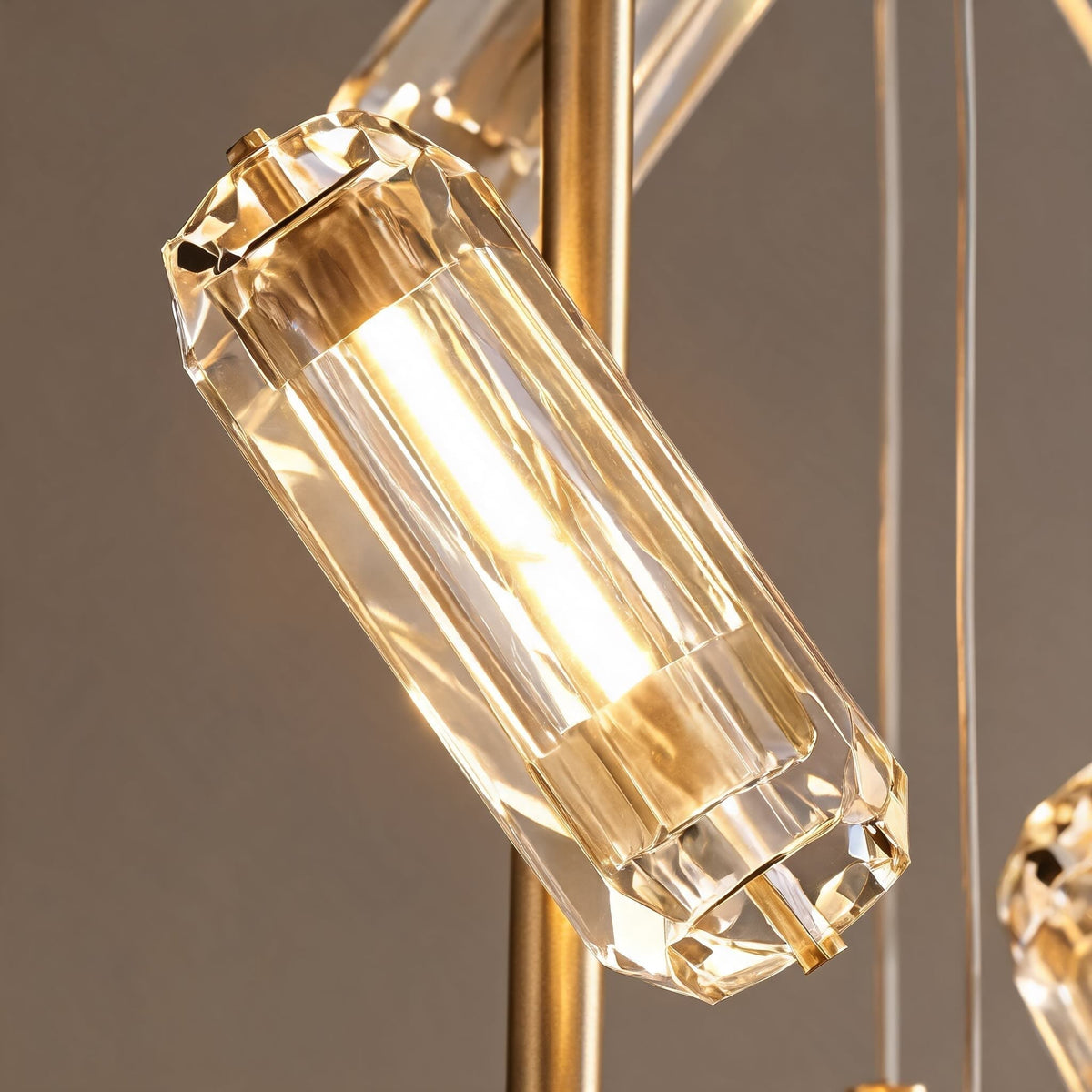 Moderne LED-pendellysekrone med 20 lamper — justerbar aluminiumsramme, akrylskærm