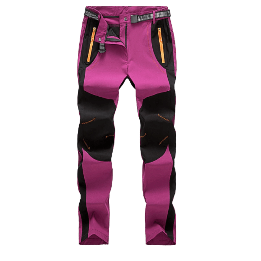 Pantaloni da escursionismo da donna imbottiti e resistenti all’acqua