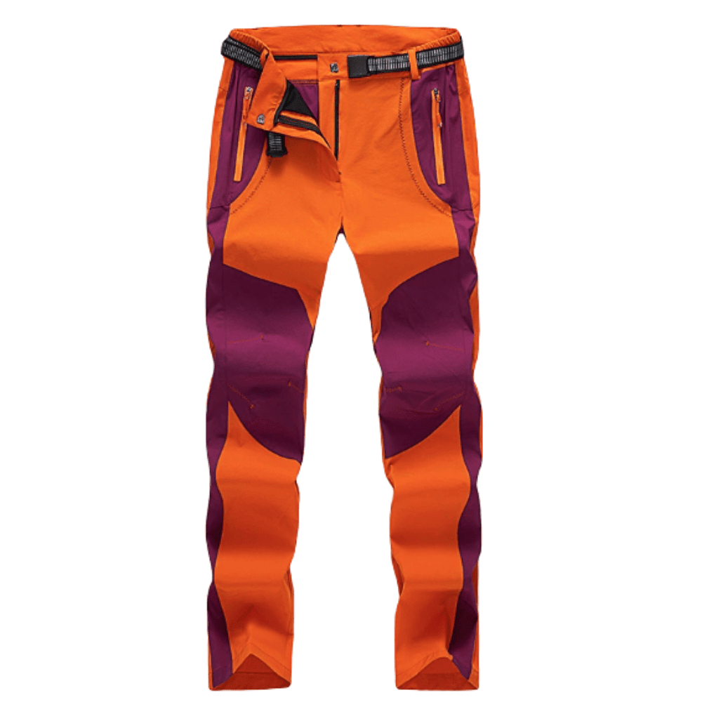 Pantaloni da escursionismo da donna imbottiti e resistenti all’acqua