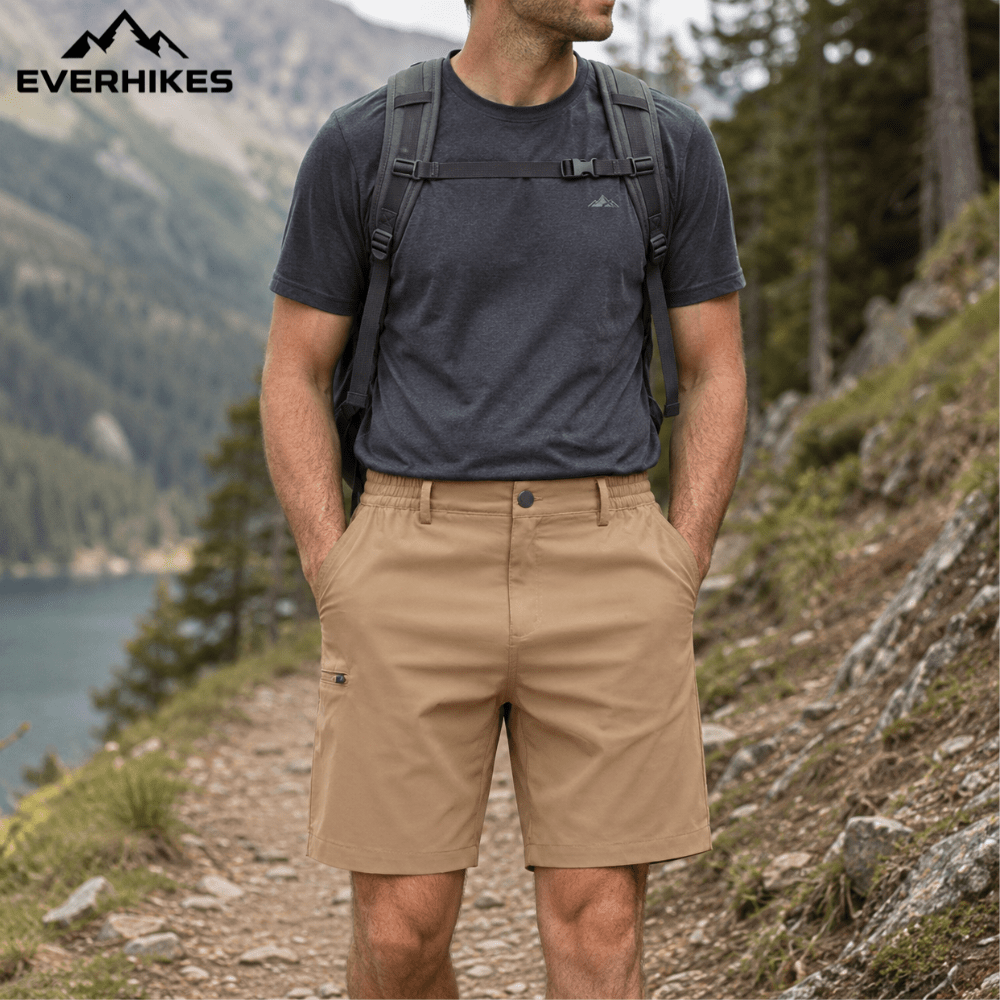 Pantaloncini da escursionismo leggeri, resistenti all’acqua — Vestibilità tecnica unisex
