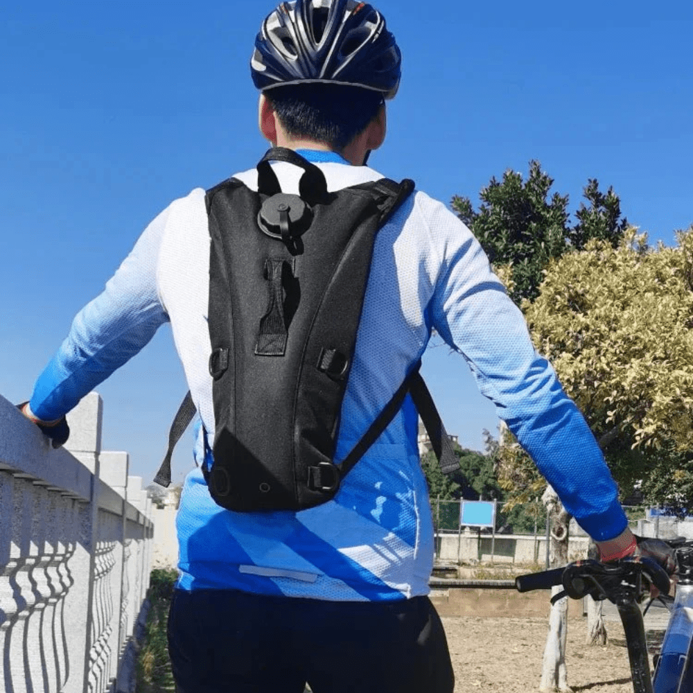 Zaino idrico idrorepellente — tubo per bere da 3 l, vestibilità sicura a mani libere