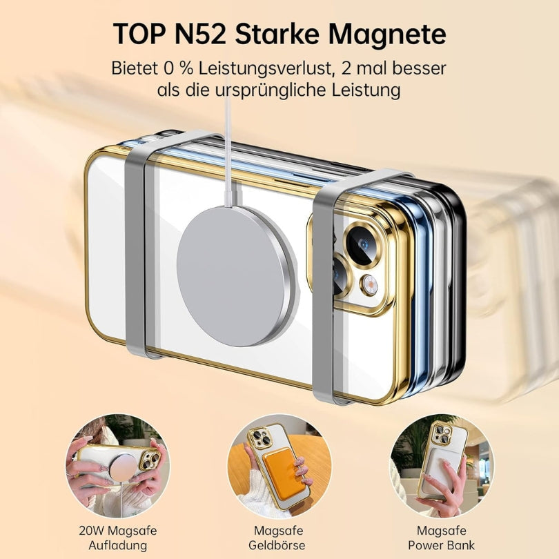 MagSafe iPhone Case — Shock-Absorbing Shield, Reinforced Corner Guards